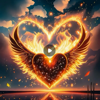 Diamond Painting Flügel Herz